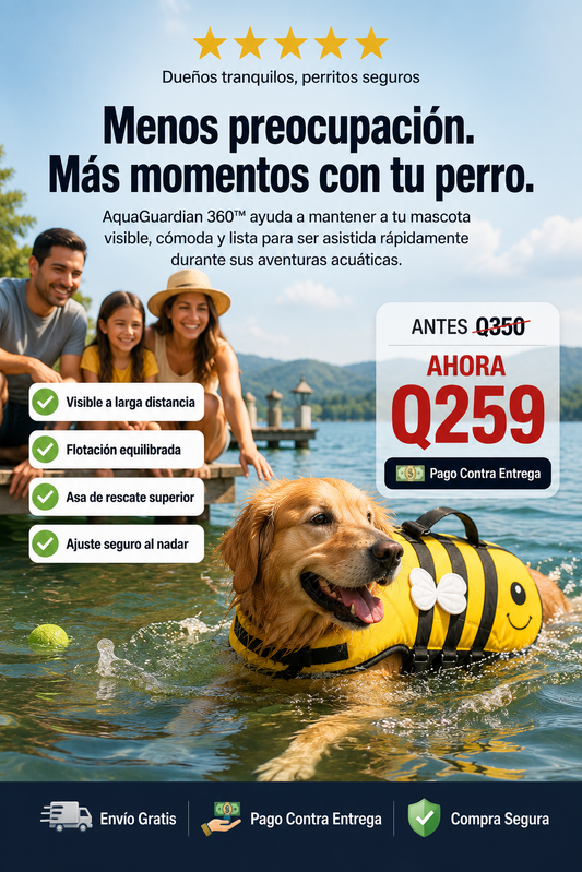 Chaleco Salvavidas Perro