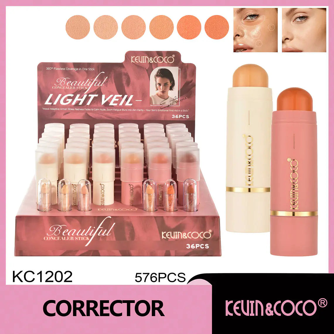 Exhibidor del corrector Kevin & Coco KC1202